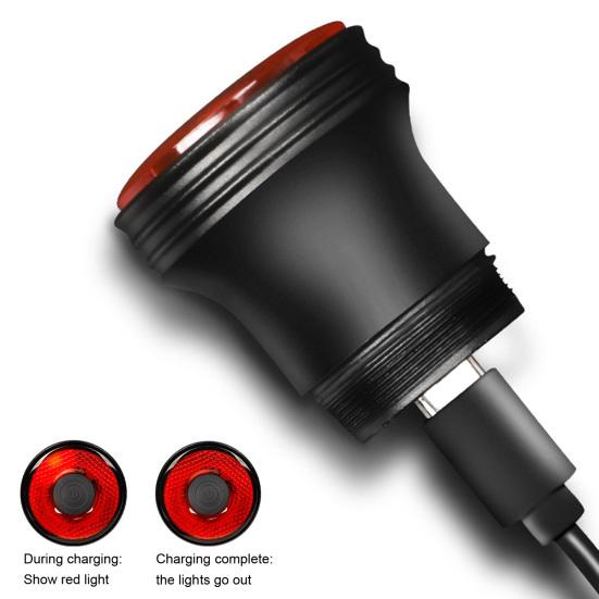 Умный задний фонарь для велосипеда, умный светодиодный задний фонарь для велосипеда, супер яркий, 5 режимов, водонепроницаемый, перезаряжаемый, интеллектуальный датчик тормоза, велосипедный фонарь