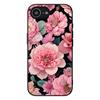 Soft Cover for Apple iPhone 13 12 Mini XS 11 Pro Max 7 8 Plus + XR SE 2022 2020 SE3 Coque Phone Case Rose Flower Pink