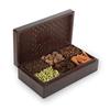 Octavius Indian Spice Collection- 300 Gm | Valentines Day Tea Gift Sets | Assorted 6 Whole Spices Wooden Gift Box | Wooden Spice Box