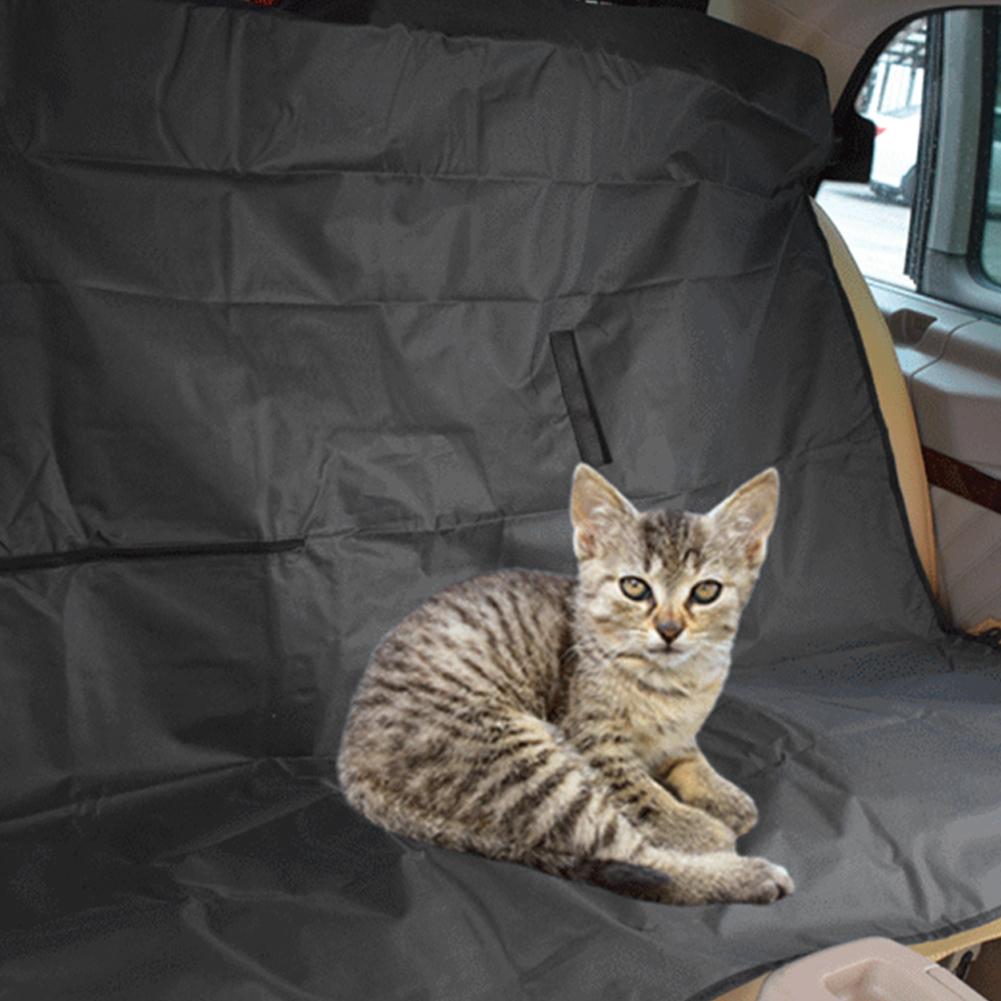 Pet Back Seat Car Cover Protector Multifunctional Dog Cat Waterproof Seat Mat PadBlack
