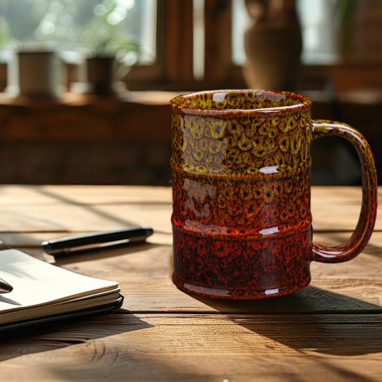 Керамическая кофейная кружка, большая чайная чашка для офиса, дома, посудомоечной машины, микроволновой печи, кружка для кофе, чая, латте, 20 унций