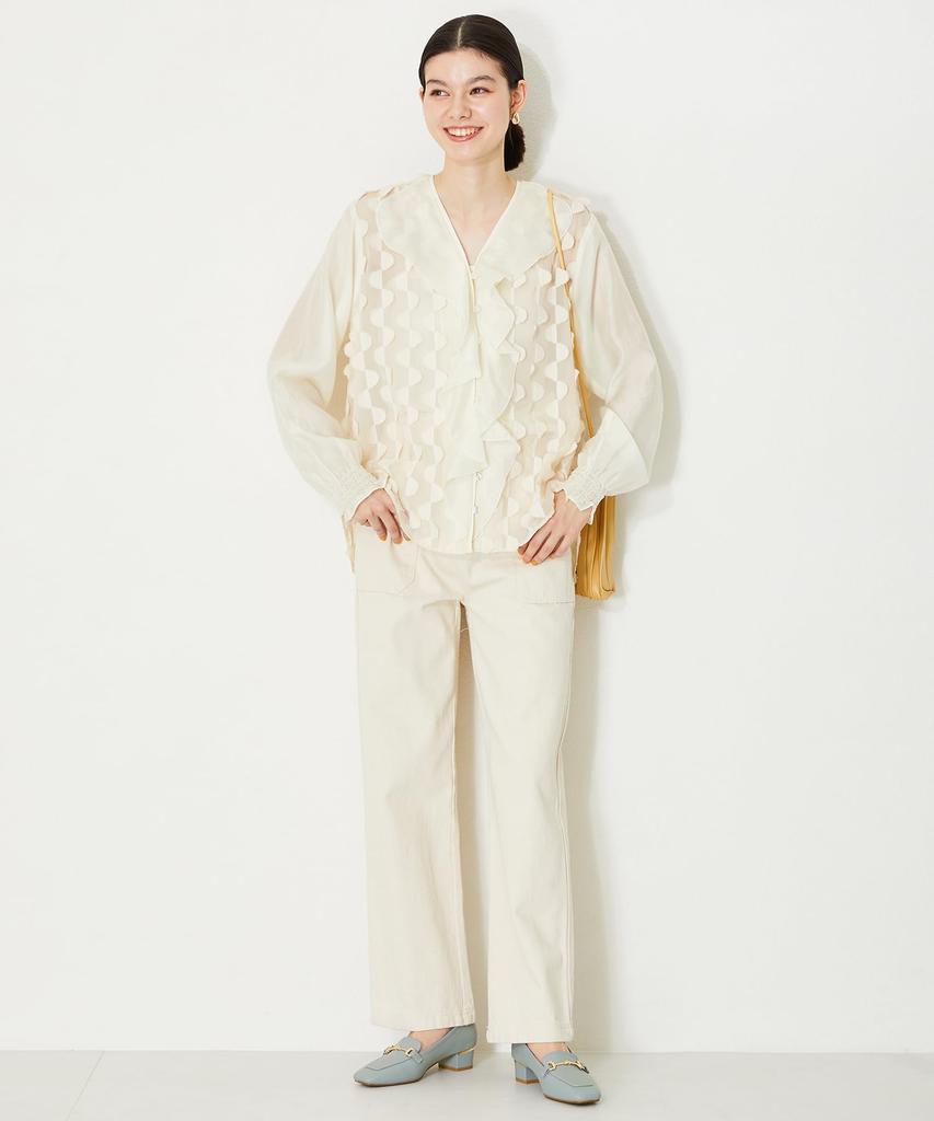 Лоферы для квадратной низкой большой и маленькой легкой ходьбы толстые 42301 СИНИЙ см [Oriental Traffic] женщины, носок, каблук, размеры, в, амортизация, (24СС) 22,0