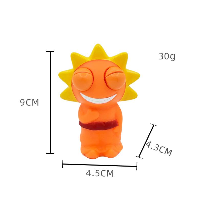 Новая экзотическая сногсшибательная игрушка в виде капустного жука, ослепляющая, щурящаяся, мультяшная, декомпрессионная, сжимающая игрушка, сжимающая вентиляционную игрушку, снижающая давление