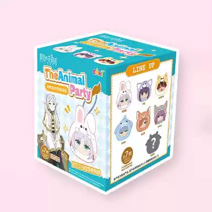 New Frieren The Animal Party Series Plush Pendant Blind Box Cute Beyond Journey'S End Doll Pendant Keychain Doll Fans Gifts