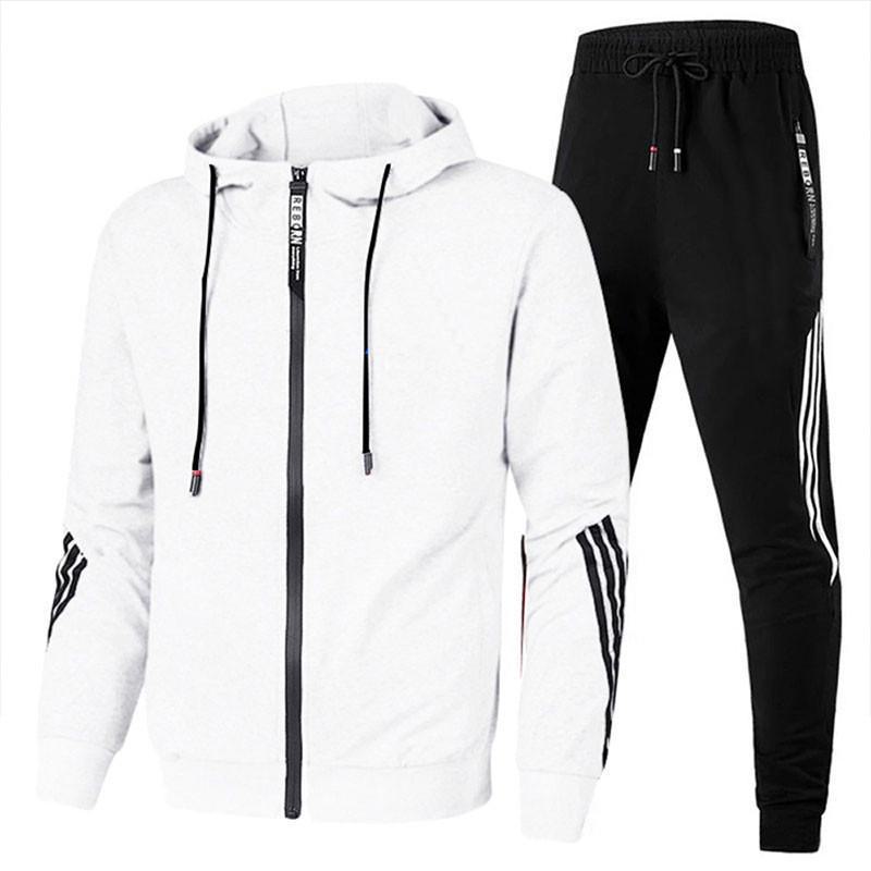 2024 Men's and Women's Fashionable European and American Casual Sports Zipper Jackets and Running Suits