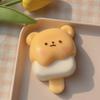 Мороженое-мишка Squishy Игрушка 1 шт., Большой Мягкий TPR Медленно Поднимающийся Мячик-Антистресс, Сенсорная Игрушка-Фиджет для Детей, Нетоксичный Подарок на День Рождения