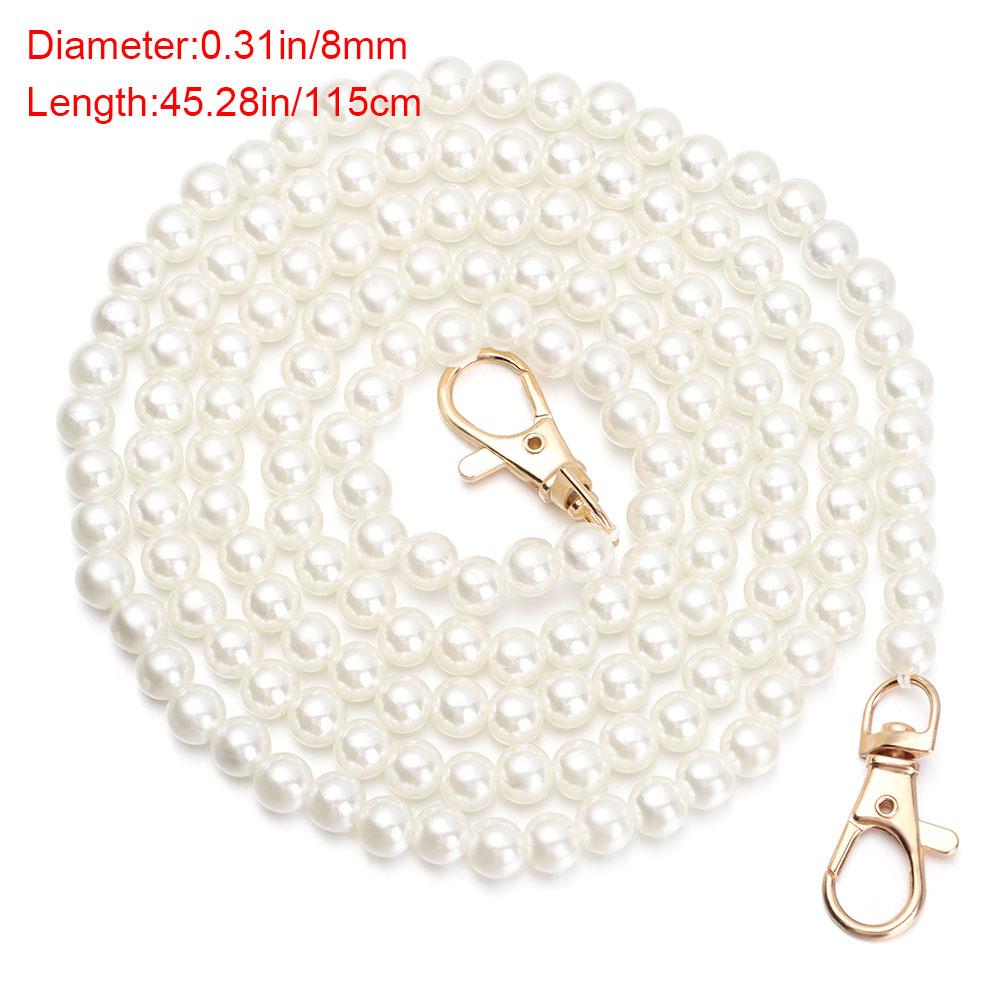 Ремень для сумки на плечо Ремни для сумок Ручки для сумок Длинная цепочка с бусинами Ремешок для кошелька своими руками Замена