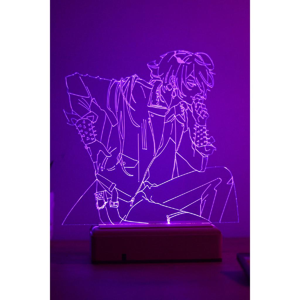 Genshin Impact Kaeya 16 цветной ночник