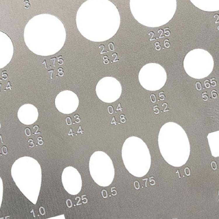 Существенный Точный Диамантиновый Калибр Размера Инструмент Штангенциркуль Измерительный Прибор Для Изготовления Ювелирных Изделий И Оценки Геммологов