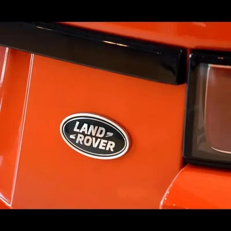 3D Letter Car Hood Bonnet Cover Emblem For Land Rover Range Rover Velar Sport Discovery 2 3 4 Defender Front Sticker XS2