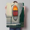 Vintage Car Taillight Tin Plaque Poster Customized Wall Art Retro Vintage Metal Signs for Room Mancave Decoration At Home Decor