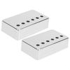 2Pcs Electric Guitar Pickup Shell Nickel Cover 50mm and 52mm Musical Instrument Accessories