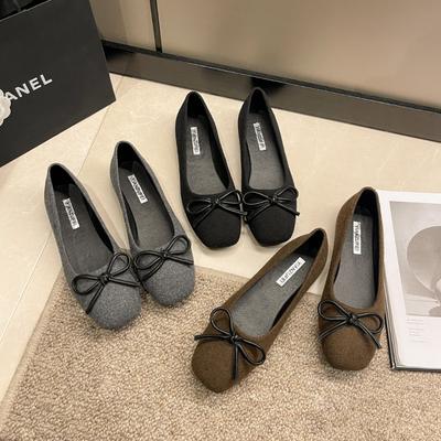 Модные женские туфли-лодочки с острым носком и матовой вельветовой отделкой, одинарные туфли, женские удобные лоферы, кожаные туфли Мэри Джейн 2024