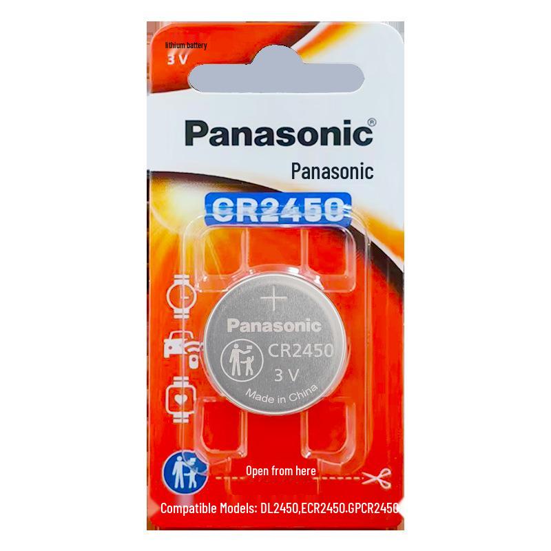 Батарейки-таблетки 3 В серии Panasonic CR (CR2032, CR2025, CR2016, CR2450, CR2412, CR1632)