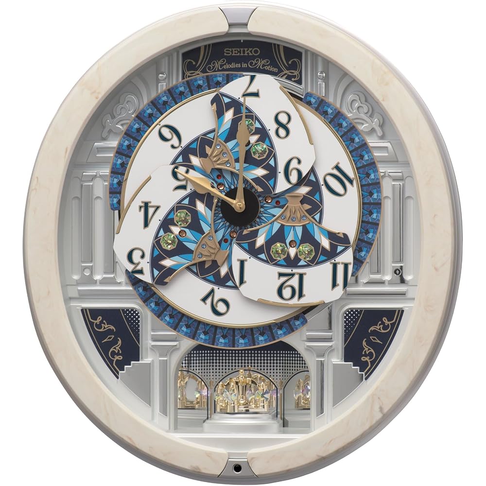 Seiko Clock Wall Clock, Quartz Clock, Mechanical Clock, Analog, Triple Selection, Melody, 443×405...