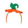 Bright Orange Halloween Headband Non Woven Festival Hair Clip Pumpkin Hair Hoop  School Event