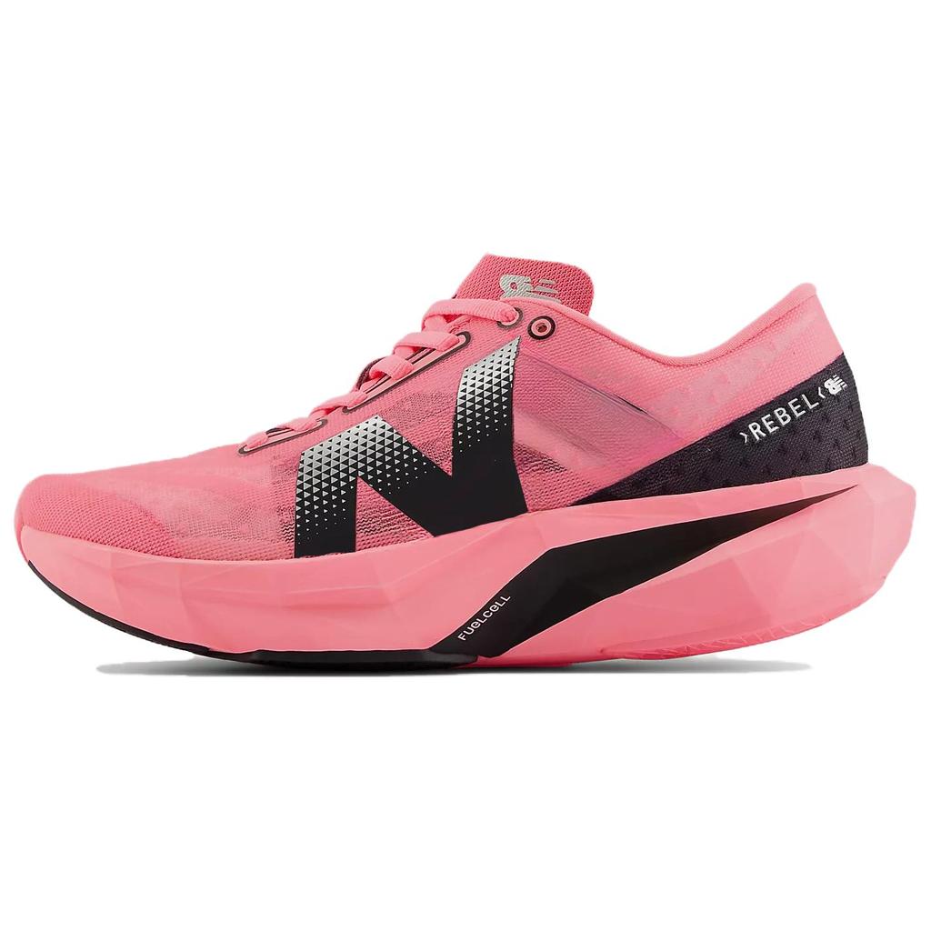New Balance FuelCell Rebel V4 Ultra Pink Women Sneakers White Black WFCXCU4