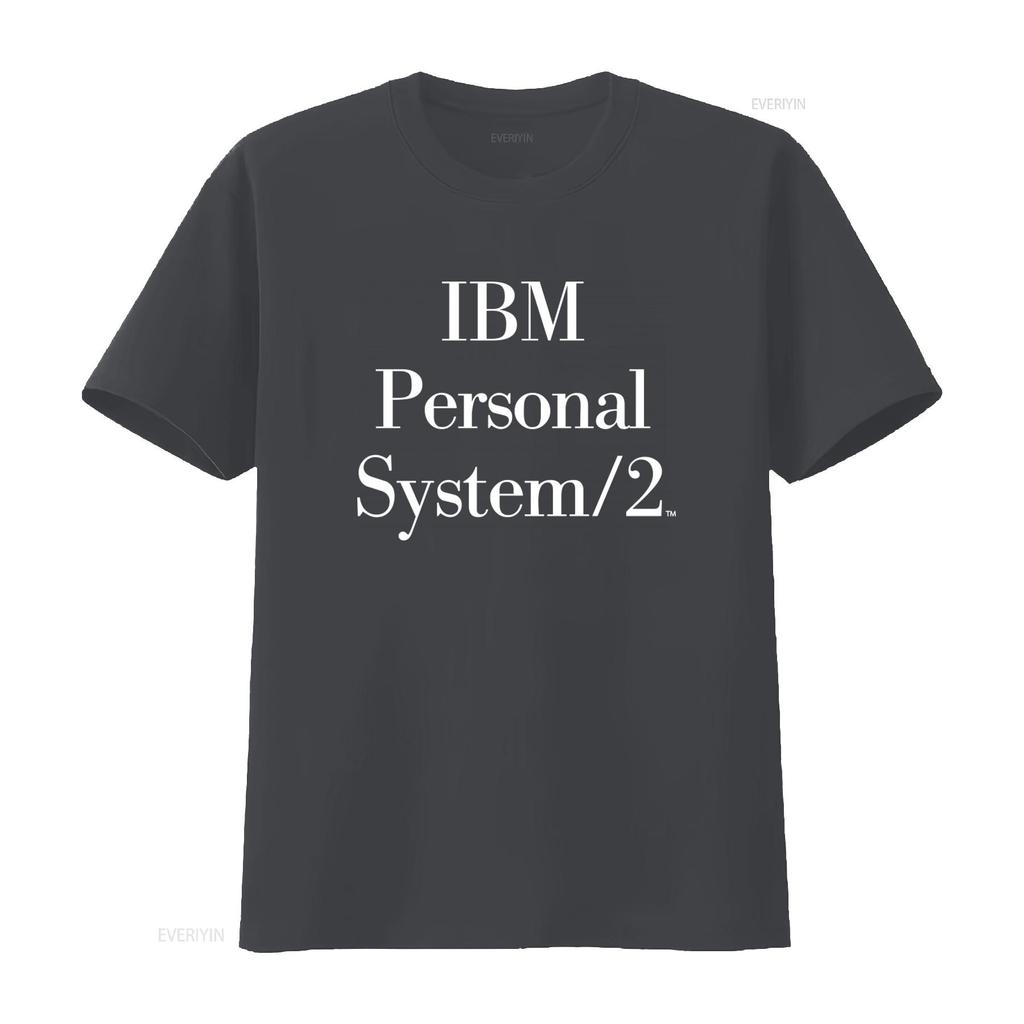 Vintage IBM Personal System 2 T Shirt 80s Technology IT Classic Logo Design Rare 50 Style Computer vintage Washed Slightly