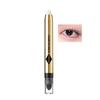 Aopoka 2 In 1 Eyeshadow Lip Color Crayon Smooth Eyeshadow Pencil Bright Eyeshadow Primer Base Smudge Proof Birthday Sparkling Party Eyeshadow Makeup