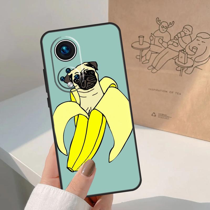 Забавный мультяшный мопс Для Honor Magic 8 7 6 5 Pro Чехол Для Honor X9d X9c X9b X9a X8c X8b Win 200 400 50 70 90 Lite