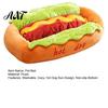 Non Slip Dog Bed for Tile Floors Hot Bed, Cute Cozy Snuggle Removable Washable Pad, Funny Durable Pet Furniture Home Bun Plush Small Dogs Cats