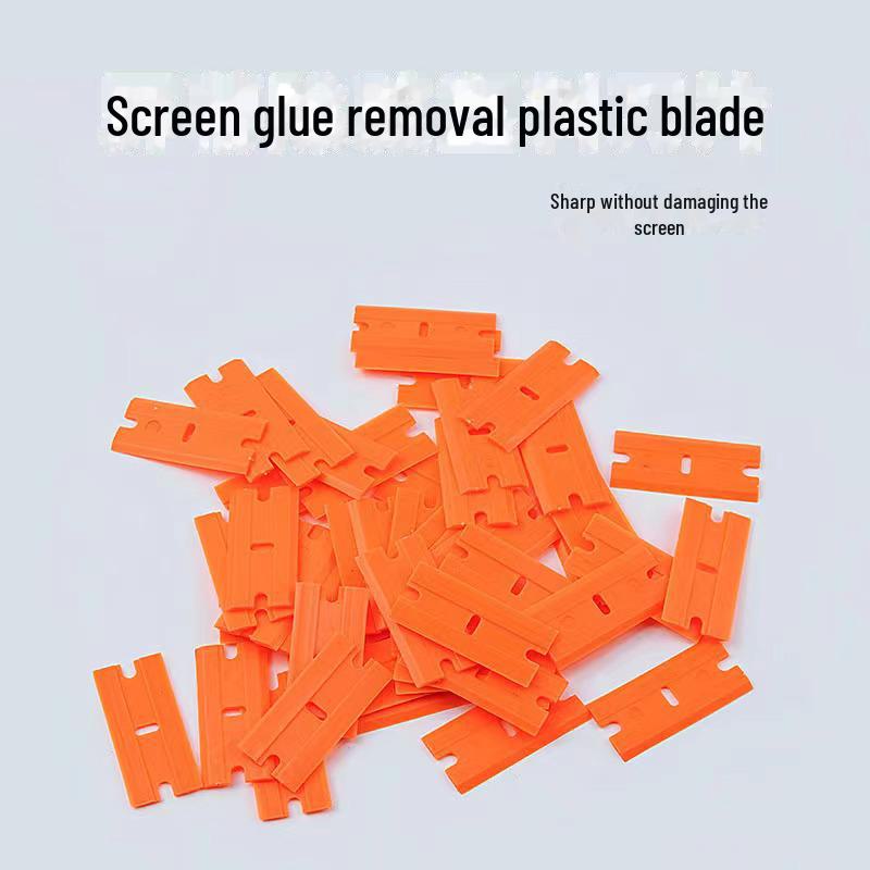 Пластиковый шпатель для удаления автомобильной пленки и клея - скребок для уборки дома