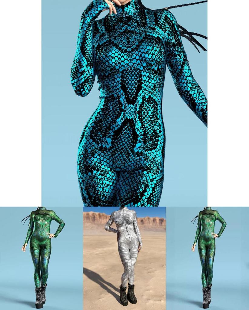 Halloween Adult Cosplay Jumpsuit With 3d Digital Print For Costume Party And Role Play