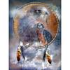 Diamond Painting Animal Eagle Diamond Embroidery Animal Dreamcatcher Picture Beads Rhinestone