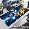 Custom Name Text Mouse Pad Cristiano Ronaldo Personalized Desk Pad For Work And Gaming