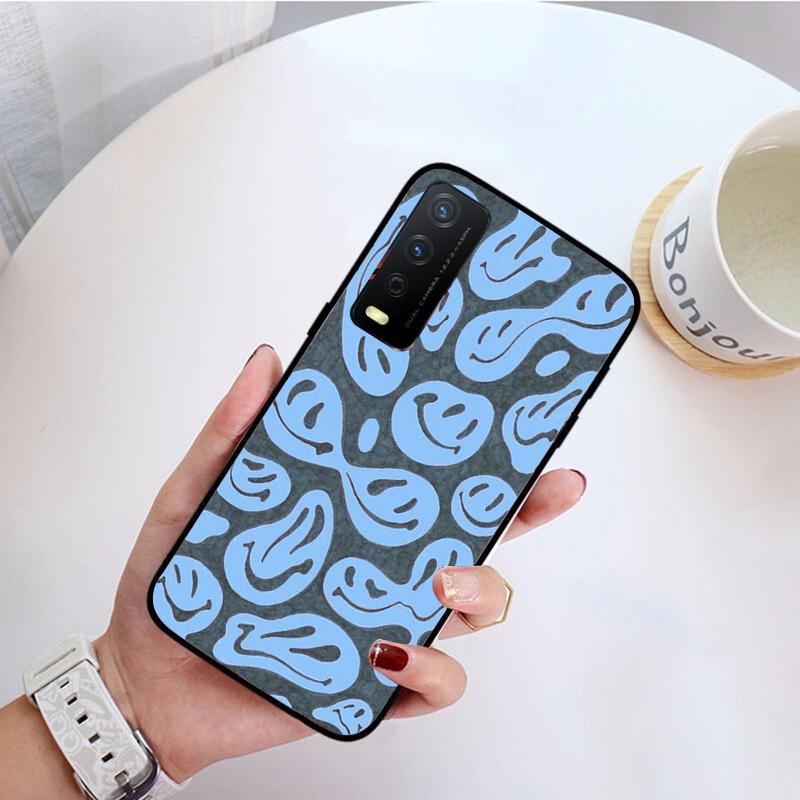 Чехол для телефона с триповым смайликом для VIVO Y31 Y21 Y70 Y21S Y20 Y72 1907 Y12 Y11S Y53S Y33S Y55 Y76 Y51 Y15S Y01