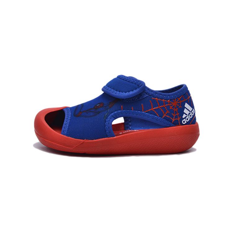 adidas Я Тканевые Туфли Человек-паук Низкие для Малышей Синие Красные Младенцы и Малыши FV4074
