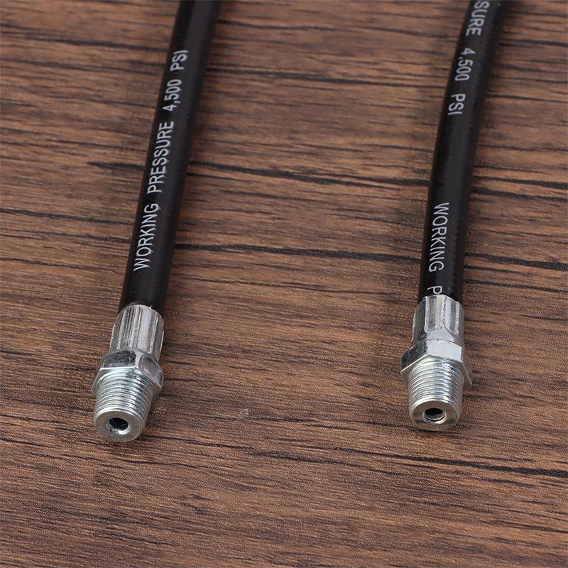 Сверхпрочный шланг высокого давления с удлинением для смазочного пистолета, гибкий шланг для смазочного пистолета для автомобильных гидравлических инструментов, гибкий смазочный шланг