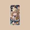 Игровой чехол GI Kirara для мобильного телефона Samsung Galaxy S25 S24 S23 S22 S21Plus FE Ultra Прозрачный Цветной Чехол Красивые Чехлы для Телефонов