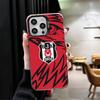 B-Бешикташ B-BJK Турция Ударопрочный чехол для телефона для iPhone 17 Air 16 16E 15 Pro Max 14 Plus 13 Mini 12 Задняя крышка Противоударный Funda