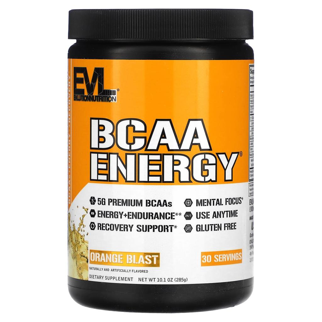 Bcaa Energy, вкус апельсинового взрыва, 285 г(10.1 унц)