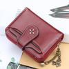 Милый кошелек для женщин, маленький кошелек из искусственной кожи, винтажный готический кошелек в подарок с карманом для монет на молнии