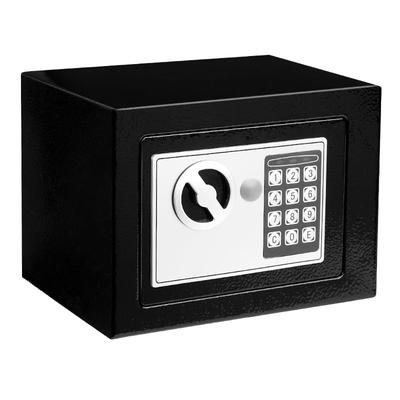 Мини-электронный сейф RoomHapi для домашнего использования, 6,0 л, с кодовой панелью, компактным хранилищем и системой сигнализации. Подходит для настенного монтажа, для отелей, для детей