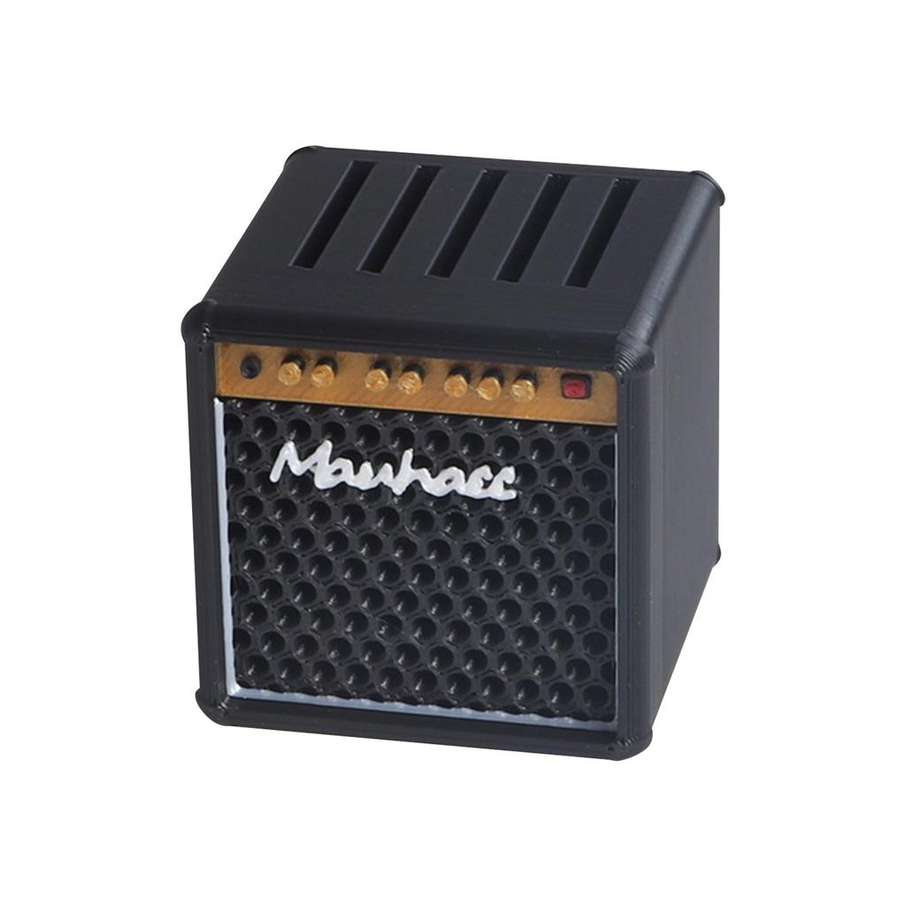 3D Printed Ukulele Guitar Pick Storage Box Accessories Simulation Speaker Desktop Ornaments Gift