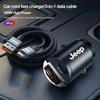 100 Вт USB Type C Линия данных Автомобильное быстрое зарядное устройство/Автомобильный прикуриватель Преобразователь штекера Для Jeep Wrangler Grand Cherokee Avenger Wagoneer