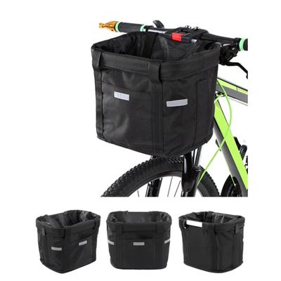 Передняя корзина для велосипеда Съемная водонепроницаемая корзина на руль велосипеда Сумка для переноски домашних животных