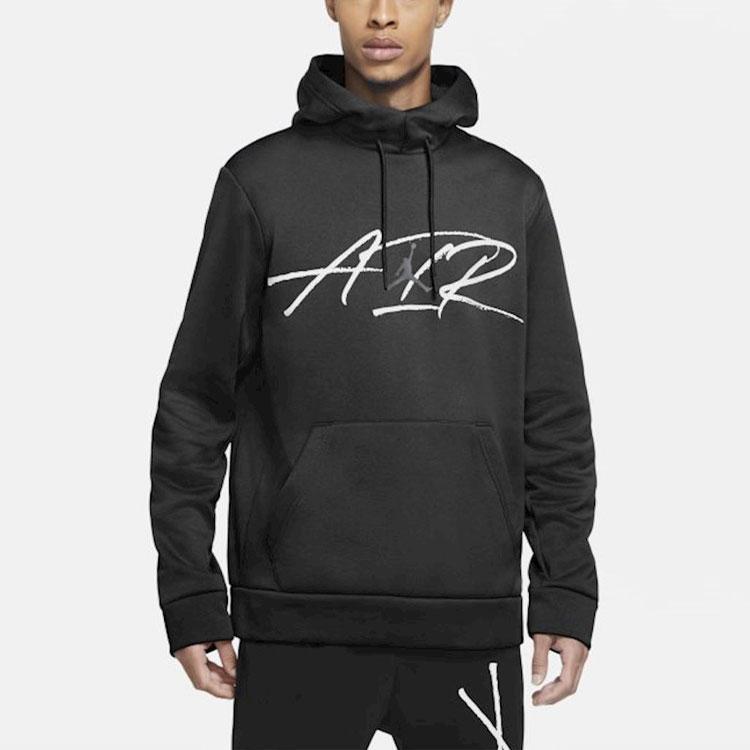 Men's Sweatshirt Jordan Air Sweatshirt Men's Black