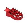 Red Wide Foot Pegs  For CRF XR 50 70 110 Pit Bike PW50 PW80 KLX110 TTR50  XR50