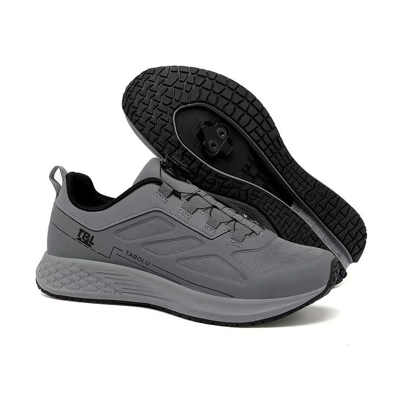 Unisex Mountain Bike Cycling Shoes With Stiff Sole Non-Cleat Design Breathable Road Trail Riding Footwear