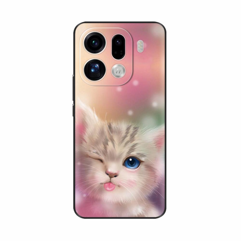 Painted Cover For OPPO Find X9 Pro Case Luxury Soft TPU Silicone Cover For OPPO Find X9 Cases FindX9 Shockproof Shell Bag Bumper