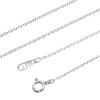[Sears] Серебряная четырехгранная цепь Азуки (ср 925), Ширина 1,2 мм, 40 см