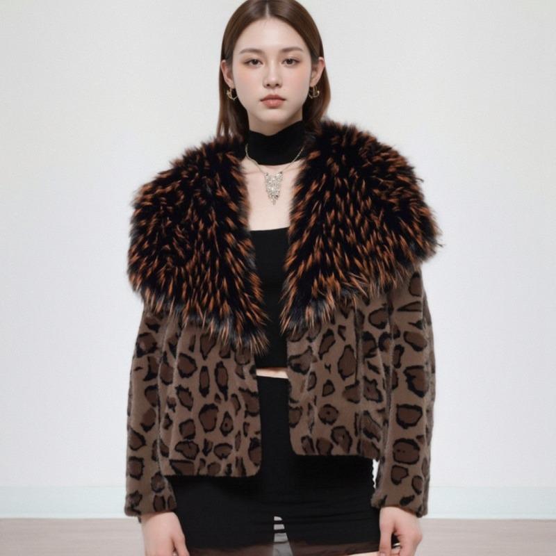 Осень и зима новая шуба модное осенне-зимнее пальто короткое имитация серебристой лисы лацкан женское