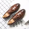 FashionBrand Designer Shoes Men Tassel Casual Men's Shoes Vintage Formal Dress Shoes Fashion Slip On Wedding Loafers Groom Flats Man