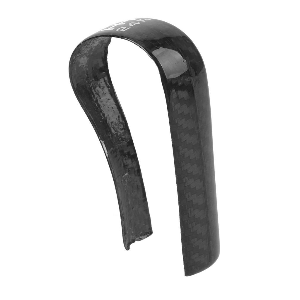 5 Speed Gear Shift Knob Cover Carbon Fiber Decorative Fashionable Shifter Handball Trim for GTR R34