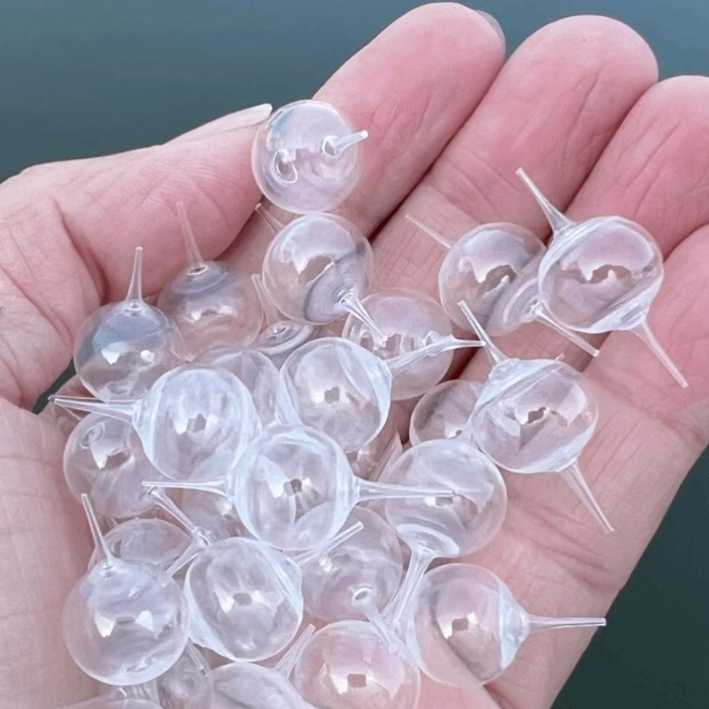 2pcs PP Plastic Slip Bobber Clear Surface Strike Indicator Bobber Fishing Float Surface Float