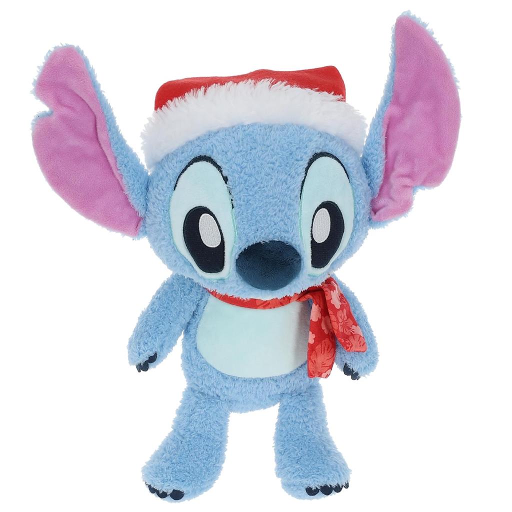 Kids Preferred Disney Baby Lilo & Stitch Holiday Cuteeze Stitch Stuffed Animal Plush, Soft Plushie Gifts for Baby and Toddler Boys and Girls - 15
